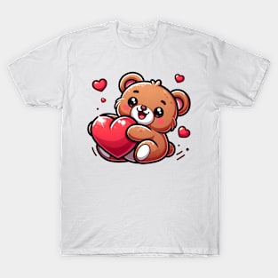 Valentine's Cartoon Delights T-Shirt T-Shirt